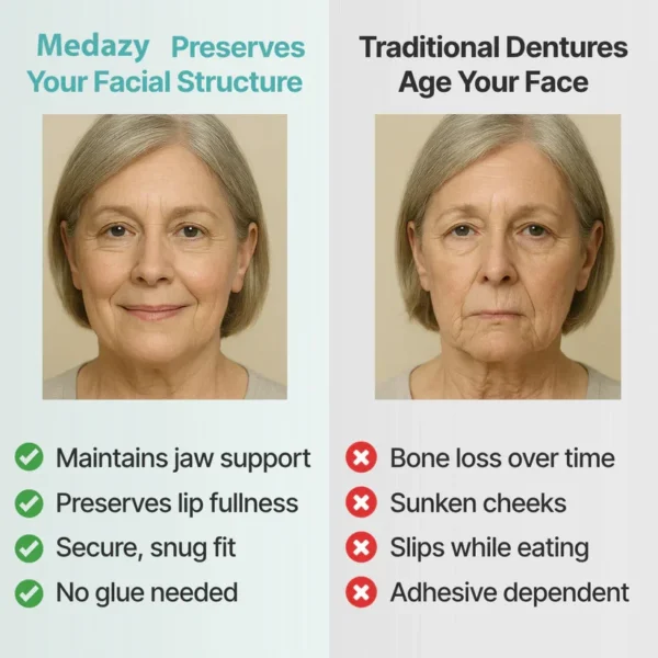 Ends Today: 70% OFF!Medazy Custom-Fit Full Functional Dentures Make you more confident - Image 8