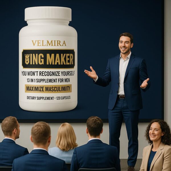Velmira™ .King Maker Supplement for Men 13-in-1.Sugar-Free .Energy Support .Muscle Recovery.Health Support -Zinc-Tongkat Ali -Maca-Magnesium-Vitamin D3. Supplement.120 Capsules-(1) kin .Pack of 1 - Image 6