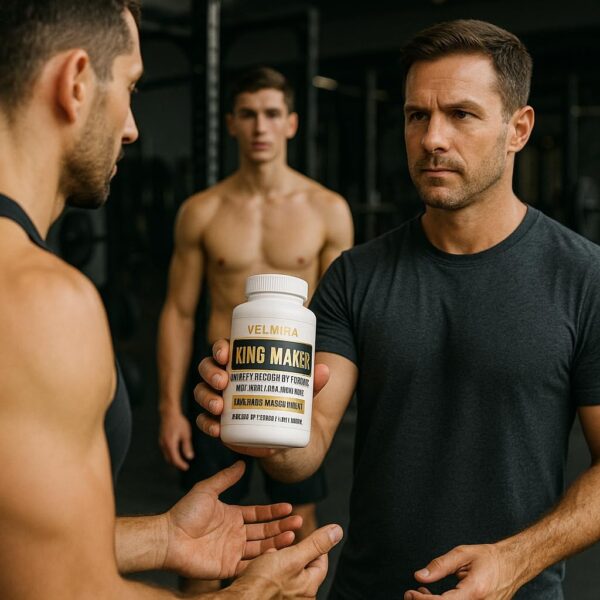 Velmira™ .King Maker Supplement for Men 13-in-1.Sugar-Free .Energy Support .Muscle Recovery.Health Support -Zinc-Tongkat Ali -Maca-Magnesium-Vitamin D3. Supplement.120 Capsules-(1) kin .Pack of 1 - Image 5
