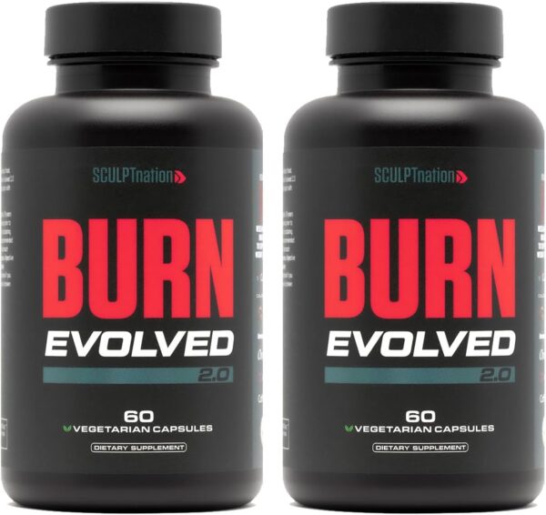 Sculpt Nation by V Shred - Daytime Metabolism Support with Chromium, Symnema Leaf Extract and Alpinia Galanga Root Powder Extract - 60 Natural Veggie Pills - 2 Pack