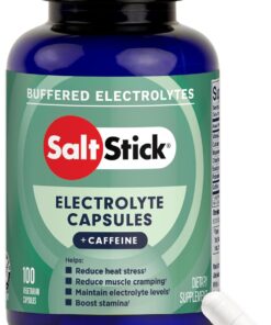 SaltStick Electrolyte Capsules with Vitamin D - 200 Count - Salt Pills with Electrolytes for Sports Nutrition, Running Supplements, Electrolyte Pills - 200 Count