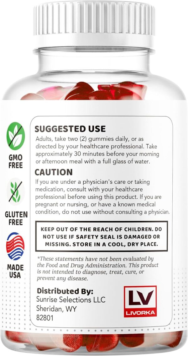 (2 Pack) Vital Grow XL Male Gummies - Men's Performance Gummies 1050MG Vital GrowXL Blend, Vital Growth Gummy Advanced Gomitas Formula, 120 Gummies for 2 Months - Image 6