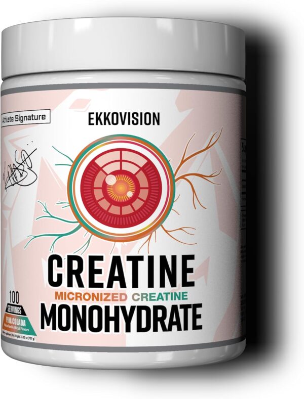 Creatine Monohydrate Powder, Micronized, Sour Watermelon, Pre & Post Workout Supplement for Men and Women, Energy Support, Easy to Mix in Shakes, Smoothies & Beverages, 100 Servings - Image 56