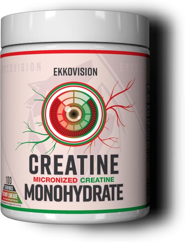 Creatine Monohydrate Powder, Micronized, Sour Watermelon, Pre & Post Workout Supplement for Men and Women, Energy Support, Easy to Mix in Shakes, Smoothies & Beverages, 100 Servings - Image 32