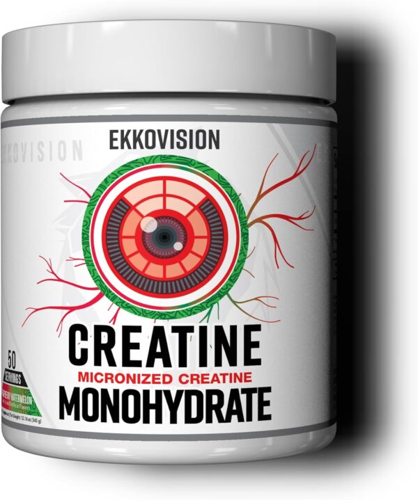 Creatine Monohydrate Powder, Micronized, Sour Watermelon, Pre & Post Workout Supplement for Men and Women, Energy Support, Easy to Mix in Shakes, Smoothies & Beverages, 100 Servings - Image 59