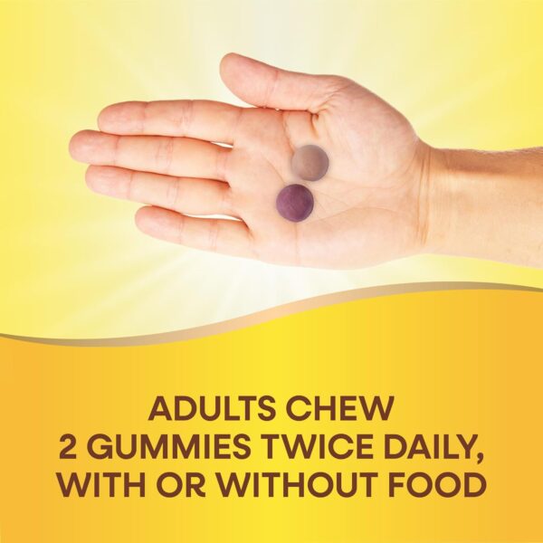 Nature's Way Alive! Daily Calcium & Vitamin D3 Gummies, Bone Support*, Immune Support*, Strawberry and Raspberry- Lemonade Flavored, 60 Gummies - Image 4