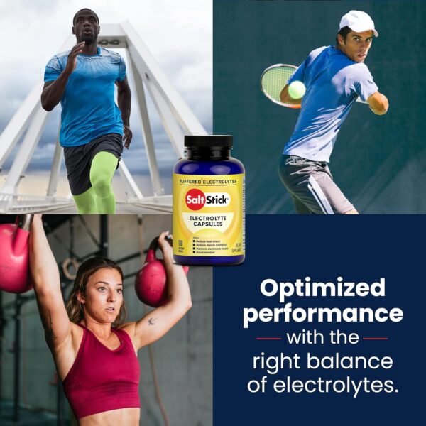 SaltStick Electrolyte Capsules with Vitamin D - 200 Count - Salt Pills with Electrolytes for Sports Nutrition, Running Supplements, Electrolyte Pills - 200 Count - Image 10