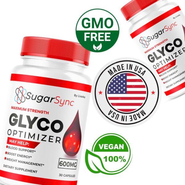 (2 Pack) Sugar Sync Glyco Optimizer, Sugar Sync Glyco, SugarSync, SugarSync Glyco Optimizer, SugarSync Glyco, Sugar Sync Glyco Optimiser, Sugar Sync Glyco Optimizer Reviews, 60 Capsules - Image 5