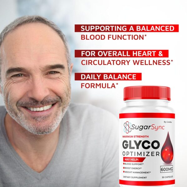 (2 Pack) Sugar Sync Glyco Optimizer, Sugar Sync Glyco, SugarSync, SugarSync Glyco Optimizer, SugarSync Glyco, Sugar Sync Glyco Optimiser, Sugar Sync Glyco Optimizer Reviews, 60 Capsules - Image 2