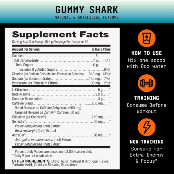 Beyond Raw LIT Pre-Workout - Blue Raspberry (30 Servings) - Image 57