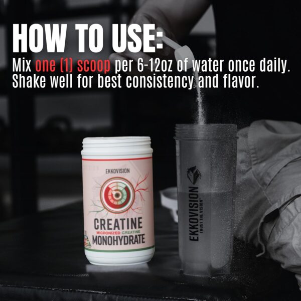Creatine Monohydrate Powder, Micronized, Sour Watermelon, Pre & Post Workout Supplement for Men and Women, Energy Support, Easy to Mix in Shakes, Smoothies & Beverages, 100 Servings - Image 6