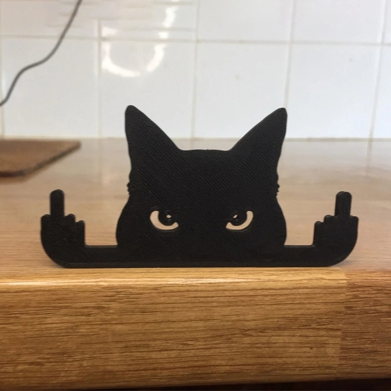 🤣Funny Black Cat Ornament - Image 6