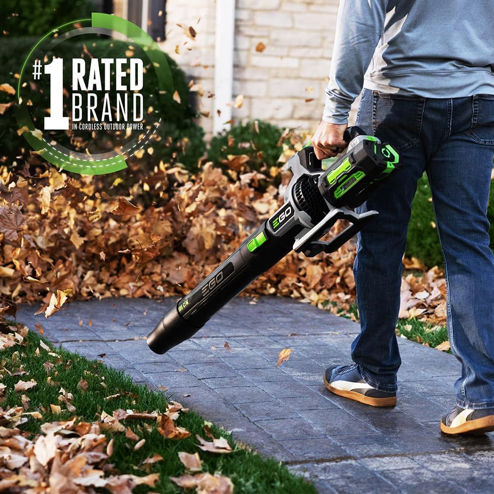 EGO POWER+ Leaf Blower, Cordless Electric 880 CFM, Includes (2) 56V 4.0Ah Batteries and Charger - LB8803-2 - Image 2