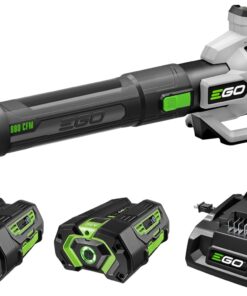 EGO POWER+ Leaf Blower, Cordless Electric 880 CFM, Includes (2) 56V 4.0Ah Batteries and Charger - LB8803-2