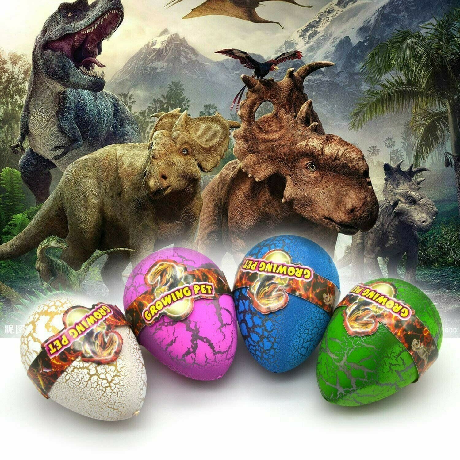 š„Easter Early Special 50% OFF Saleš„Interesting watercolor cracked dinosaur hatching egg