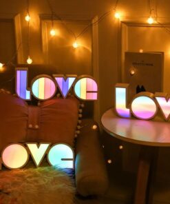 Fantasy Alphabet Night Light - A Gift Full Of Love